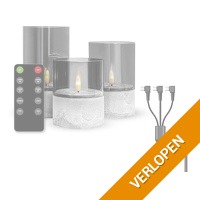 FlinQ Luxe oplaadbare LED kaarsen