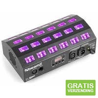 BeamZ BUV463 LED Blacklight met stroboscoop