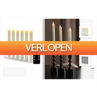 DealDonkey.com: 6 x FlinQ LED kaarsen