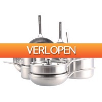 iBOOD Home & Living: Merten & Storck RVS pannenset