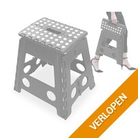 2 x opvouwbare keuken opstap