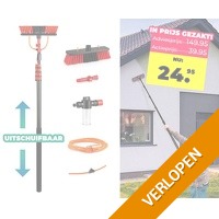 Telescopische wasborstel