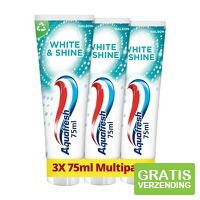36 x Aquafresh tandpasta White & Shine