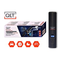 QLT Draagbare Luchtcompressor - Elektrische pomp - Oplaadbaar - 10,3 bar a inclusief opzetstukken