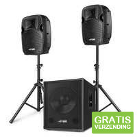 MAX MX700 2.1 live set / speakerset