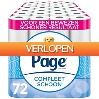 Plein.nl: 3 x Page toiletpapier Compleet Schoon