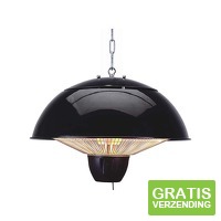 Blooboost Terrasverwarmer Hangend - 1500W - met afstandsbediening