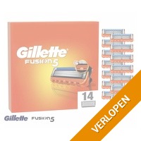 14 x Gillette Fusion5 scheermesjes
