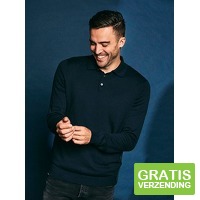 Suitable longsleeve poloshirt