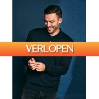 Suitableshop: Suitable longsleeve poloshirt