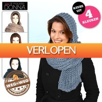 voorHAAR.nl: Donna di Maurizio sjaal met muts