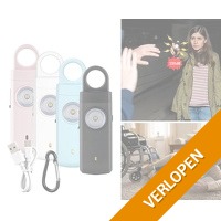 2 x persoonlijk veiligheidsalarm