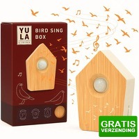Bekijk de deal van DealDonkey.com: YULA Living geluidbox met vogelgeluiden