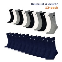HEAD Sportsokken Training 12-pack - Keuze uit 4 kleuren
