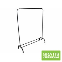 Lowander Heavy Duty Metalen Kledingrek met Schoenenrek