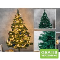 Kunstkerstboom 180 cm - inclusief metalen voet