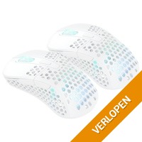 2 x Cherry XTRFY M4 RGB draadloze muis