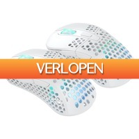 iBOOD Electronics: 2 x Cherry XTRFY M4 RGB draadloze muis