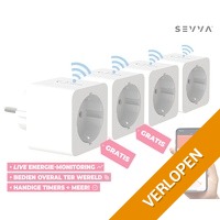 SEVVA Slimme Stekkers 2+2 Gratis - Met Live Energiemeter En Meer! ...