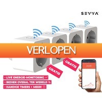 Voordeelvanger.nl: 4 x Sevva slimme stekker