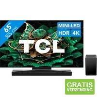 TCL QD Mini-LED C71 K 4 K en soundbar