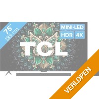TCL QD Mini-LED C61 K 4 K (2025) en soundbar