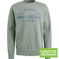 PME Legend Sweater Logo Silver Blue