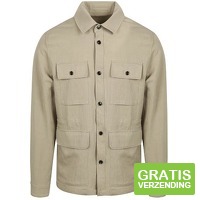 Suitable Overshirt Tencel Greige