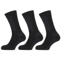 Basset Thermosokken Merinowol 3-pack zwart