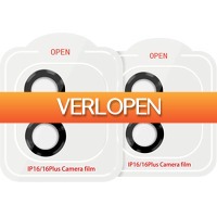 Coolblue.nl 2: 2 x BlueBuilt Apple iPhone 16/16 Plus camera lens protector