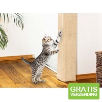 Hi Katten krabmat - 80 x 28 x 1 cm - Zandkleur