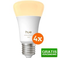 Bekijk de deal van Coolblue.nl 1: 4 x Philips Hue White Ambiance