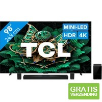 TCL QD Mini-LED C71 K 4 K (2025) en soundbar