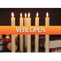 DealDonkey.com: 6 x LED dinerkaars op batterij