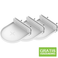 3 x Veripart universele wandhouder