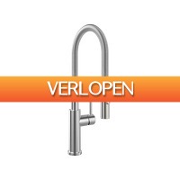 iBOOD DIY: Villeroy & Boch Steel Expert 2.0 keukenkraan | Flexibele Handdouche | RVS | 928000LC