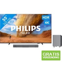 Philips PUS7800 QLED 4 K (2025) en soundbar
