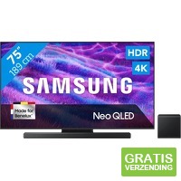 Samsung Neo QLED QN82F 4 K (2025) en soundbar