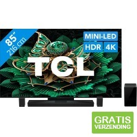 TCL QD Mini-LED C71 K 4 K (2025) en soundbar