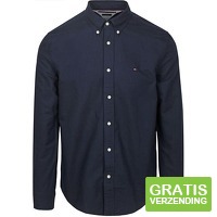 Tommy Hilfiger Oxford Overhemd Navy