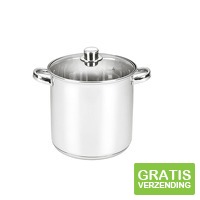 Michelino RVS soeppan a 17 liter