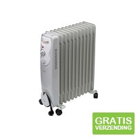 Profile Olieradiator Fogo - 11 Elementen - 2500W - wit