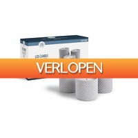 DealDonkey.com: 3 x Lifa Living LED kaarsen