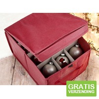 HI kerstballen opbergdoos