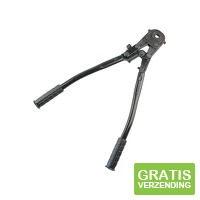 Profeco Manuele Perstang - U Persprofiel - Inclusief 3 Persbekken - zwart