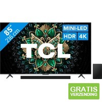 TCL QD Mini-LED C61 K 4 K (2025) en soundbar