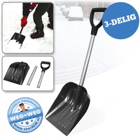 Demontabele sneeuwschuiver