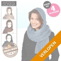 Donna di Maurizio sjaal met muts