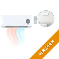 Alpina elektrische wandkachel met ventilator