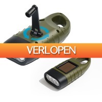 DealDonkey.com: 2 x FlinQ opwindbare zaklamp